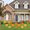 thumbnail image 2 of Big Dot of Happiness Pumpkin Patch - Pumpkin Lawn Decoration Signs - Outdoor Fall, Halloween or Thanksgiving Yard Decorations - 10 Piece, 2 of 8