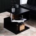 thumbnail image 5 of 20" Modern End Table with Spacious Landings | Used in Different Rooms, Easy to Wipe Clean, 5 of 5