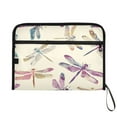 thumbnail image 7 of Organ Folder 14.2 x 0.8 x 10.6 Inches 13 Separate Pockets A4 Size Documents Folder A Sort Storage File Manager For The Home Office Colorful Dragonfly, 7 of 7