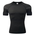 thumbnail image 4 of JAJAHO Mens Running Shirts Short Sleeve Workout Athletic Slim Fit Crewneck T Shirt Wicking Breathable Lightweight Sportswear Summer Tees Trendy Tops, 4 of 4