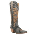 thumbnail image 2 of Dingo Women's Texas Tornado Tall Western Boot Round Toe - DI 943-BLK 8 1/2 M  US, 2 of 5