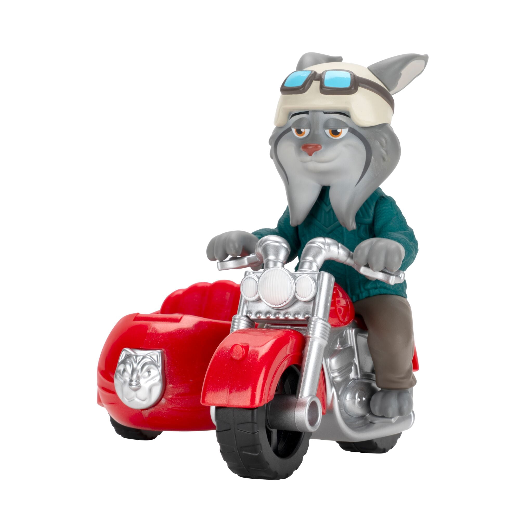 Disney’s Zootopia 2 4 inch Vehicle - Pawbert Lynxley & Motorcycle with Gary De’Snake - Movie Toys for Kids and Collectors
