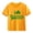 Yellow, variant on XIMIN Kids' St. Patrick's Day Soft Short-Sleeve Crew Neck T-Shirt - Distressed Green "I Love Shenanigans" Graphic, Festive Irish Top for Boys & Girls