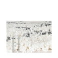 thumbnail image 4 of Unique Loom Hygge Shag Collection Area Rug - Trellis (9' x 12' 2" Rectangle Ivory/Gray), 4 of 7