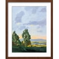 thumbnail image 2 of Art.com Evening Skies II Art Print by Pamela Munger, Brown Frame Wall Art, 17" x 21", 2 of 5