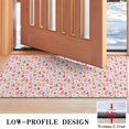 thumbnail image 3 of Pink Christmas Santa and Tree Pattern Door Rugs,Washable Non Slip Door Mats Indoor,Decorative Door Mats,Entry Mat Indoor for Entrance,Bedroom,Kitchen,Bathroom,17"x30", 3 of 6