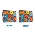 thumbnail image 7 of FORMRS 13-13.3 inch Laptop Sleeve Case Soft Carrying Quilted Computer Bag Cover, Cartoon Flowers, 7 of 7