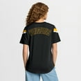thumbnail image 2 of Women's Fanatics Black Pittsburgh Penguins Offside Athena T-Shirt, 2 of 7