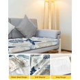 thumbnail image 4 of Blue Starfish Coastal Couch Cushion Covers Stretch, Washable Sofa Seat Covers Individual Seat Cushion Sofa Slipcovers Summer Beach Nautical Coral Sea Couch Cover Furniture Protector S-2PCS, 4 of 7