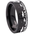 thumbnail image 6 of Zebra Tungsten Carbide Ring, 6 of 9