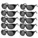 thumbnail image 2 of Gafas de protección de seguridad, 10 Uds., a prueba de viento, a prueba de arena, gafas protectoras para trabajo de soldadura (lente gris), 2 of 10