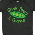 thumbnail image 4 of Inktastic Give Peas a Chance. Boys or Girls Baby Bodysuit, 4 of 5