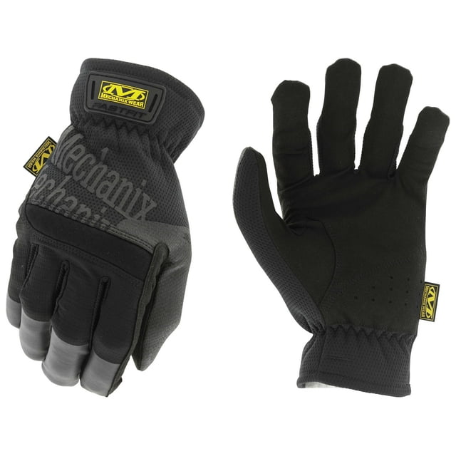 Guantes de trabajo Mechanix Wear FastFit, antideslizantes, talla XL, negros