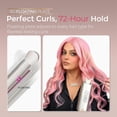 thumbnail image 7 of TYMO CurlPro Plus Automatic Rotating Curling Iron, Long Barrel Curling Wand for Long Hair, Anti-Scald, Tangle-Free, 600M Ionic, Dual Voltage, Gold, 1 Inch, 7 of 7