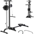 thumbnail image 5 of GARVEE 2 in 1 Cable Crossover Machine & Lat Pull Down Machine with Adjustable Weight and Seat,Multi-Function Compact Rowing Machines for Home Gym,Black, 5 of 8