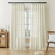 thumbnail image 1 of Juego de cortinas Joydeco de lino, 244 cm de longitud, 2 paneles, color beige, 1 of 8