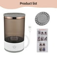 thumbnail image 3 of ,Cleaner With Brush Makeup Brush Fit Beauty Makeup Mat Fit Usb Powered Makeup Brush Mat Dsfen - Usb Powered Mat Fit Beauty With Brush Cleaner - Usb Brush Cleaner Female, 3 of 6