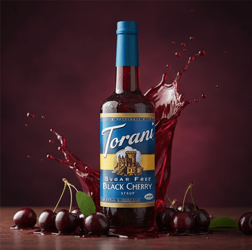 Torani Black Cherry Sugar Free Syrup cs 12/750 ml