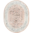 thumbnail image 2 of Rugs.com Aurelia Collection Rug – 8' x 10' Oval Rose Medium-Pile Rug Perfect For Living Rooms, Large Dining Rooms, Open Floorplans, 2 of 3