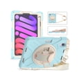 thumbnail image 1 of Case for iPad Mini 6 2021 (6th Generation) with Pencil Holder / 360 Rotation Stand / Hand Strap and Shoulder Strap Rugged Shockproof Cover for iPad Mini 6th Gen 8.3 Inch, 1 of 7