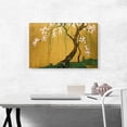 thumbnail image 2 of ARTCANVAS Cherry Tree Canvas Art Print by Sakai Hoitsu - Size: 26" x 18" (0.75" Deep), 2 of 9