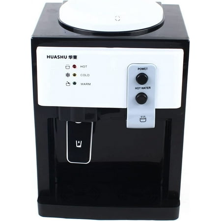 5 Gallons Water Cooler Dispenser Freestanding Water Cooler Electric Water Dispenser Bottom Loading Hot+Cold Water Dispenser Countertop with Child Safety for Homes Kitchens Offices Dorms
