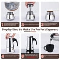 thumbnail image 4 of Unbranded 12-Cup Stovetop Espresso Pot, 4 of 11
