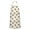 White Cow Head-1, variant on White Cow Head Pattern Apron-Garden Aprons for Women with Pockets-Cotton Linen Waterproof Kitchen Cooking Gardening Aprons Adjustable for Kitchen,Cooking,BBQ and Salon 33x27 Inch