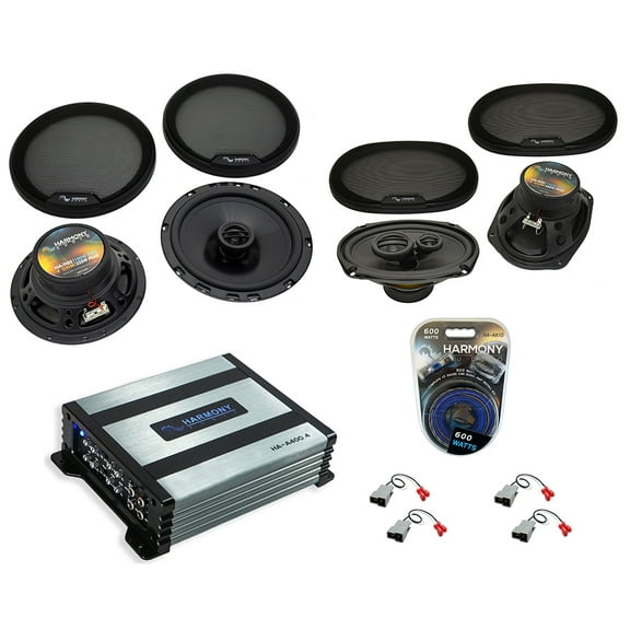 Harmony Mitsubishi Eclipse 95-05 HA-R69 6x9" 450W Speakers, 6.5" 300W & 800W Amp