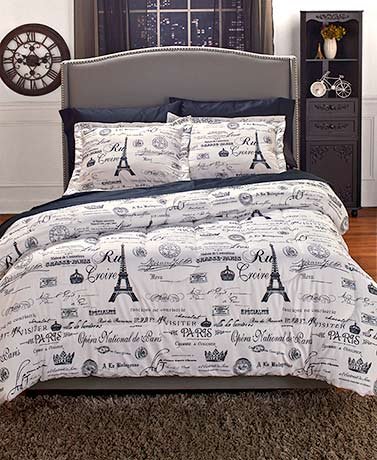 Featured image of post Paris Comforter Set Queen Walmart