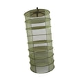 thumbnail image 1 of Almencla 2ft 8 Layer Plant Hanging Dry Mesh Net Lightweight with Carry Bag Breathable Green, 1 of 8