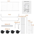 thumbnail image 5 of Garment Rack & Shoe Organizer Stand, 5 of 9