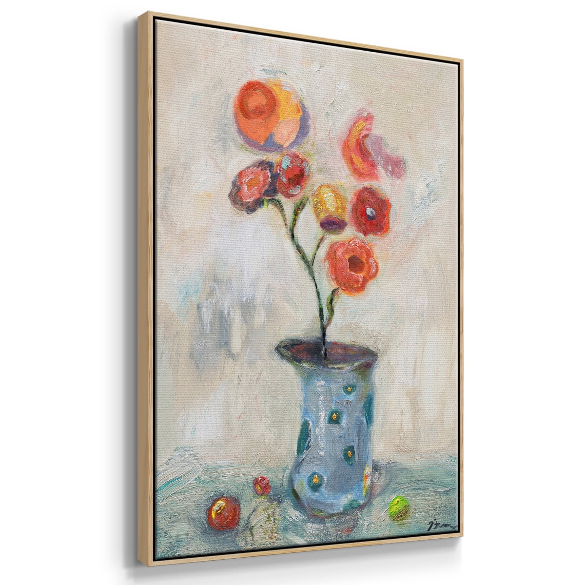 Fruit of Life Framed Premium Gallery Wrapped Canvas - Ready to Hang