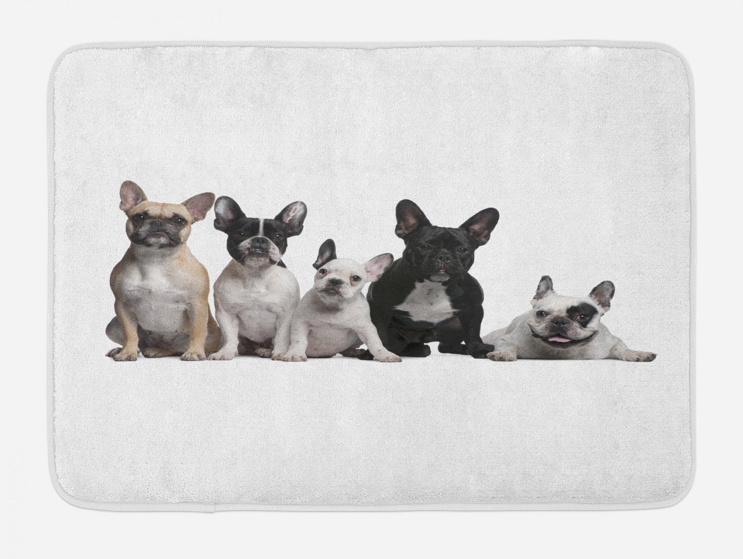 Bulldog Bath Mat Group Of Young French Bulldogs With Adorable Expressions Animal Lover Photo Non Slip Plush Mat Bathroom Kitchen Laundry Room Decor 29 5 X 17 5 Inches Black White Beige Ambesonne Walmart Com Bulldog Bath Mat Group Of Young French Bulldogs With Adorable Expressions Animal Lover Photo Non Slip Plush Mat Bathroom Kitchen Laundry Room Decor 29 5 X 17 5 Inches Black White Beige Ambesonne Walmart Com