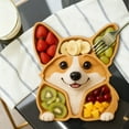 thumbnail image 4 of Corgi Themed Serving Platter Lover Novelty Tray For Holiday And Festive Ideal Party Dishware For Cheese Meats And Desserts 1pc, 4 of 7
