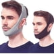 thumbnail image 1 of Chin Strap for Cpap Users, 2 Pack Black & Grey Comfortable Mesh Anti Snoring Chin Straps f, 1 of 5