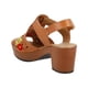 thumbnail image 4 of Sandalias Mujer UMMA Decoracion Flores cafe 24, 4 of 5