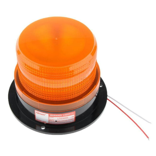 VONKY 24V Emergency LED Flashing Strobe Signal Warning Light Lamp Beacon Orange