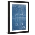 thumbnail image 2 of "Beer Bottle 1933 Blueprint" Framed Painting Print, 2 of 4