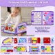 thumbnail image 3 of Juguetes Montessori Busy Board Esjay para niños pequeños con 10 actividades, 3 of 6