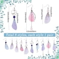 thumbnail image 2 of 8 Pairs Butterfly Earrings Women Set Fabric Dangle Earrings, 2 of 5