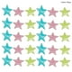 thumbnail image 5 of Wosthever Pegatinas luminosas Estrella de plástico Pegatinas de pared Parche Calcomanía Decoración para dormitorio de niños, azul claro, 3,8 cm, 70 color 3.8 CM 70 piezas 2piezas Wosthever CBP259585, 5 of 6