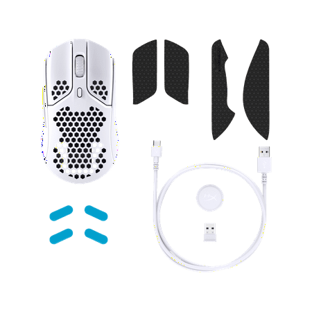 HyperX - Pulsefire Haste Lightweight Wireless Optical Gaming Mouse - White
