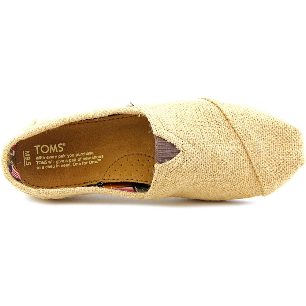 Toms Men Classics Woven Shoes Burlap - Walmart.com display picture 1