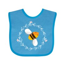 Inktastic Bee Cute Kids Honeybee Girls Baby Bib