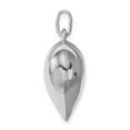 thumbnail image 6 of Auriga Fine Jewelry 925 Sterling Silver Puffed Heart Pendant (L - 23 mm, W - 21 mm) for Women, 6 of 6