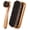 Wooden Style F, variant on 2 Pcs Horsehair Shine Shoes Brush Kit Polish Dauber Applicators Cleaning Leather Shoes Boots Care Brushes Suede Cleaner Brush(2 Pcs Style F)