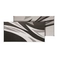 thumbnail image 1 of Faulkner Tapis de Patio 46258 Design Vagues d'Été; Longueur 16 Pieds x Largeur 8 Pieds; Noir; Polypropylène; Tissu Réversible; Résistant à la Moisissure; Sans Œillets/sac de Rangement; avec Attaches de Coin, 1 of 4