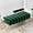 Emerald Green, variant on Modern Bench for Bedroom, 52.2" Channel Tufted End of Bed Bench, Long Ottoman Bench Small Window Entryway Footrest with Adjustable Back Golden Legs for Hallway, Emerald Green, Velvet