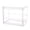 27x18x22_With partition, variant on Modern Clear Display Case With Protective Covers for Action Figure Storage Exhibition Box Crafted from PET